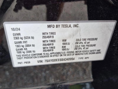 2025 Tesla Model Y Long Range AWD *Ltd Avail*