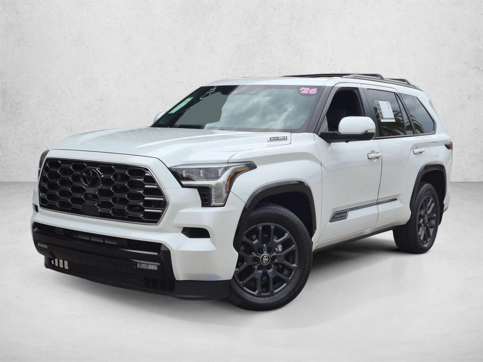 2026 Toyota Sequoia Platinum 4WD (Natl)