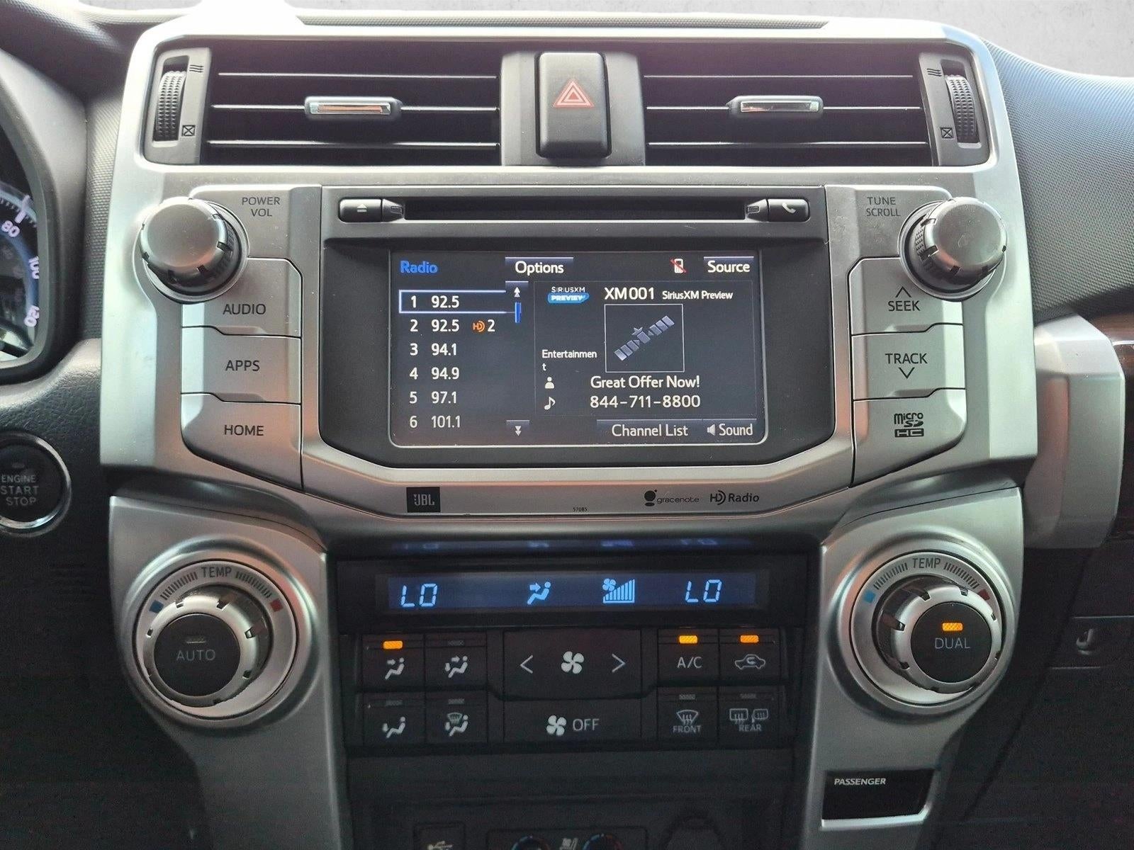 2014 Toyota 4Runner RWD 4dr V6 Limited (Natl)