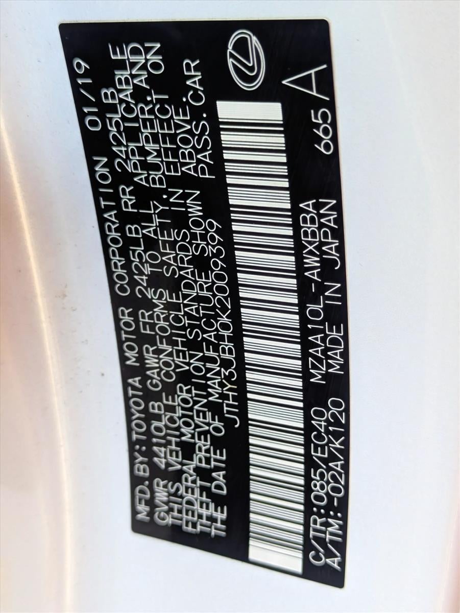 2019 Lexus UX 200 FWD