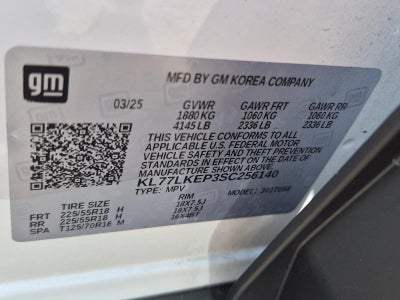 2025 Chevrolet Trax FWD 4dr ACTIV