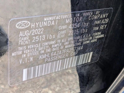 2023 Hyundai SONATA SEL 2.5L *Ltd Avail*