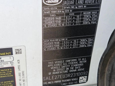 2024 Land Rover Defender 110 P400 X-Dynamic SE