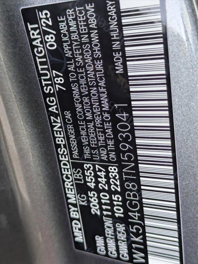 2026 Mercedes-Benz CLA CLA 250 Coupe