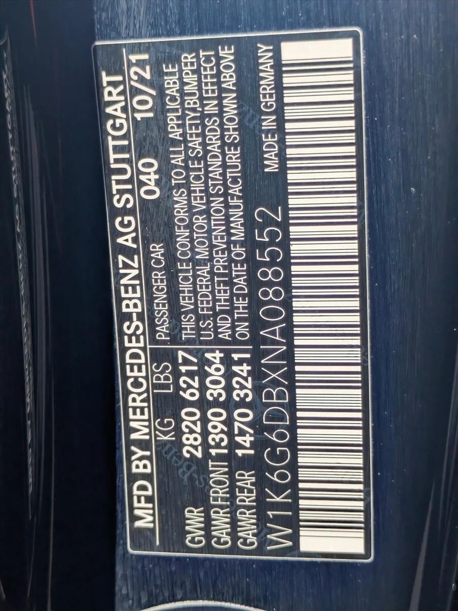 2022 Mercedes-Benz S-Class S 500 4MATIC® Sedan