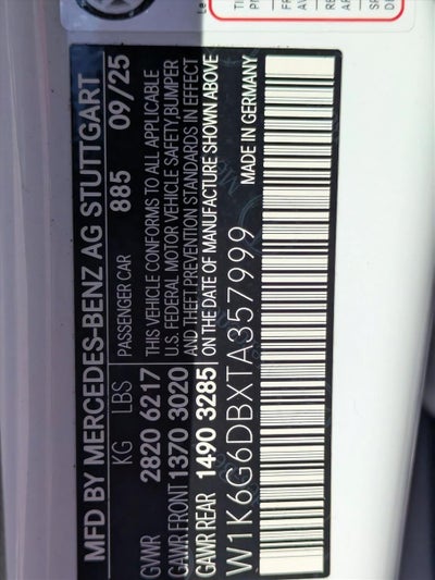 2026 Mercedes-Benz S-Class S 500 4MATIC® Sedan