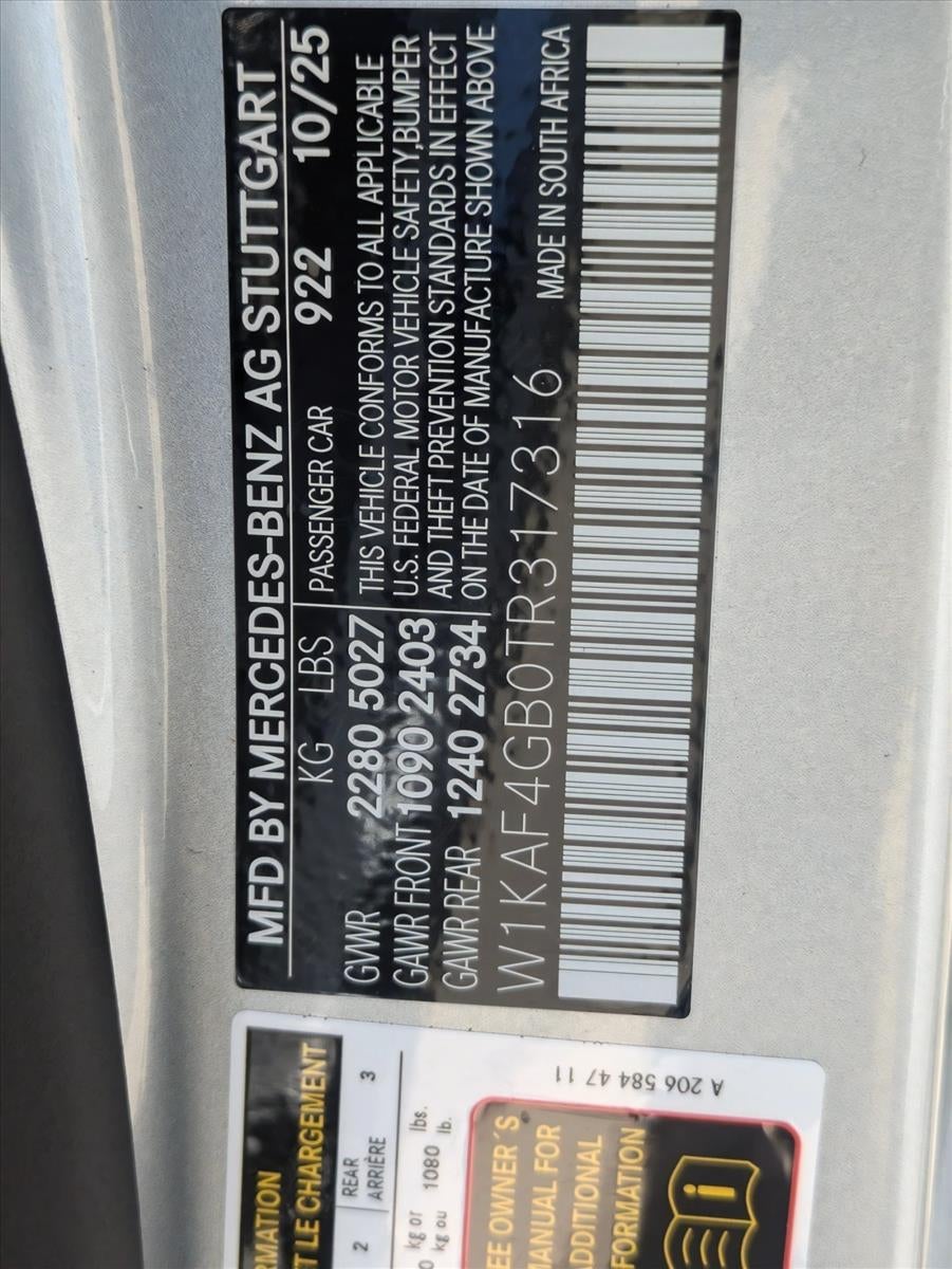2026 Mercedes-Benz C-Class C 300 Sedan