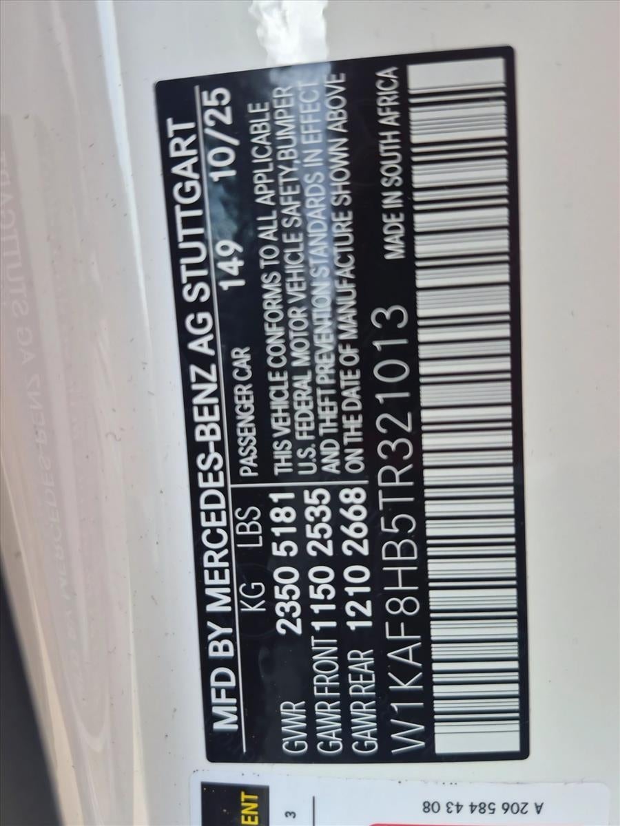2026 Mercedes-Benz C-Class AMG® C 43 4MATIC® Sedan