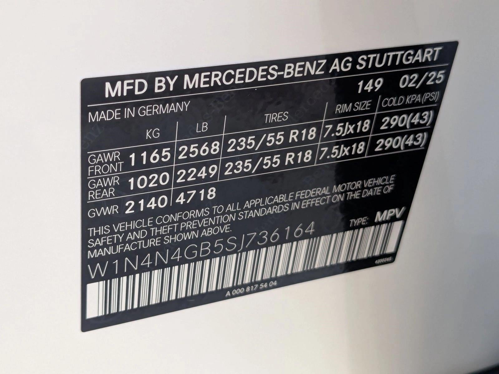 2025 Mercedes-Benz GLA GLA 250 SUV