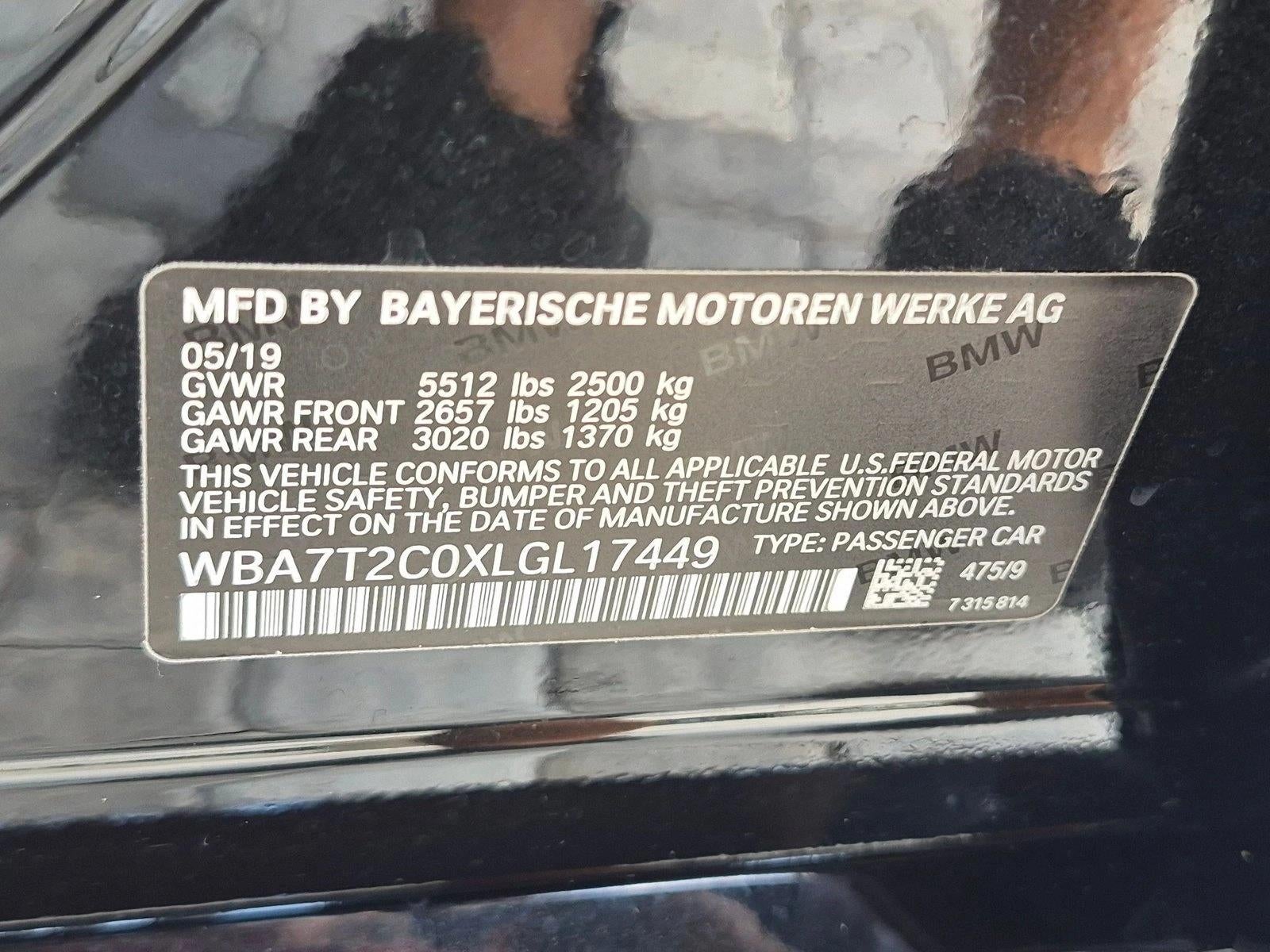 2020 BMW 740i Sedan