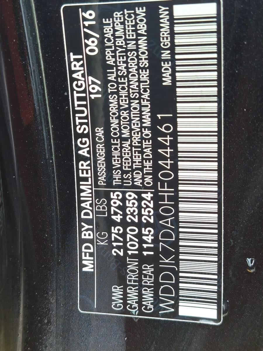 2017 Mercedes-Benz SL-Class SL 550