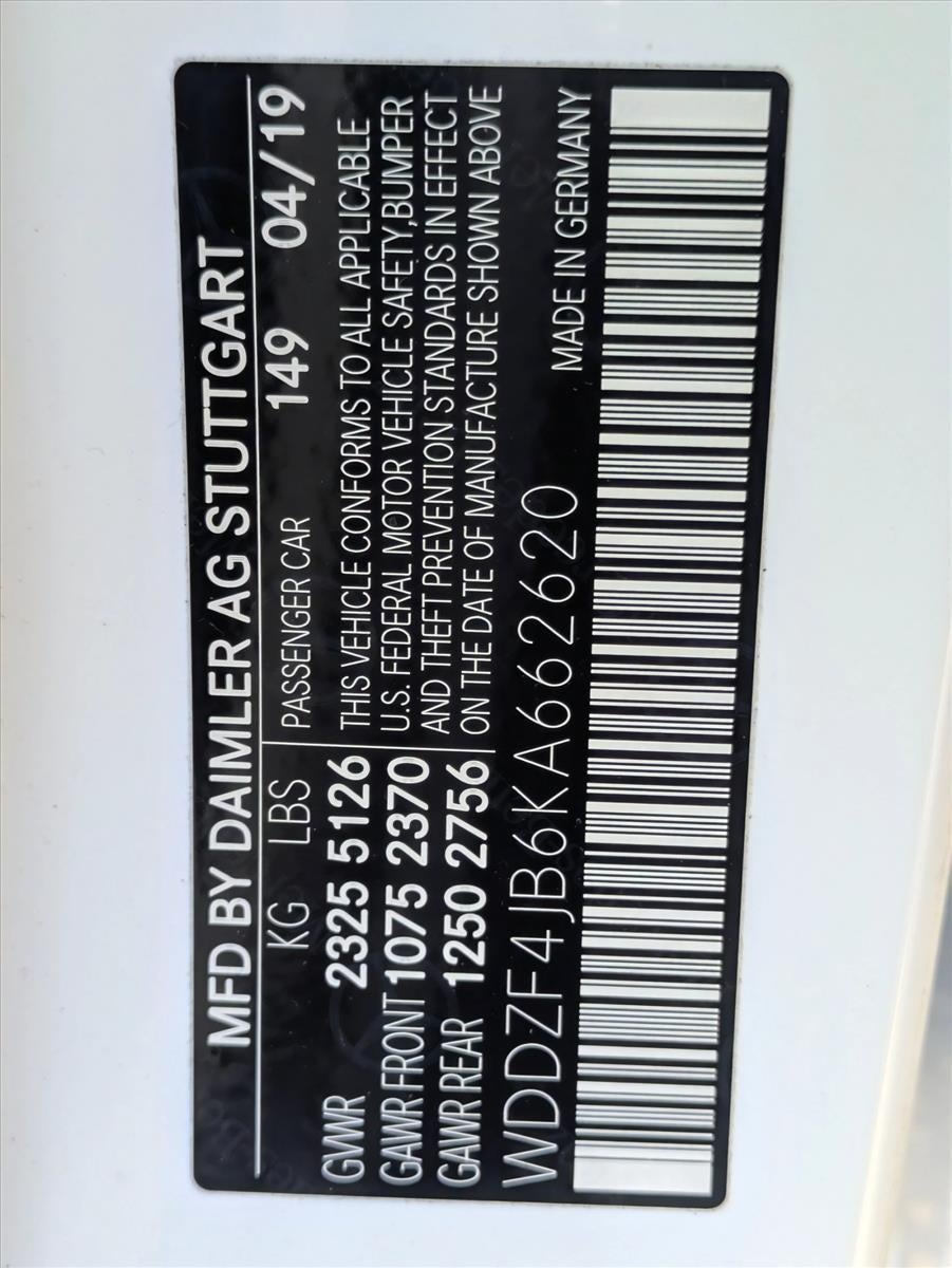 2019 Mercedes-Benz E-Class E 300 RWD Sedan