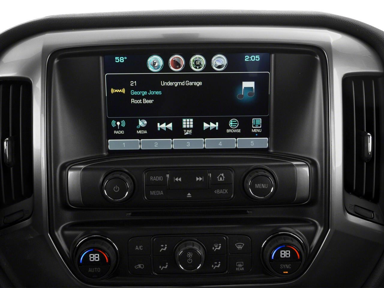 2017 Chevrolet Silverado 1500 Double Cab Standard Box 2-Wheel Drive LT