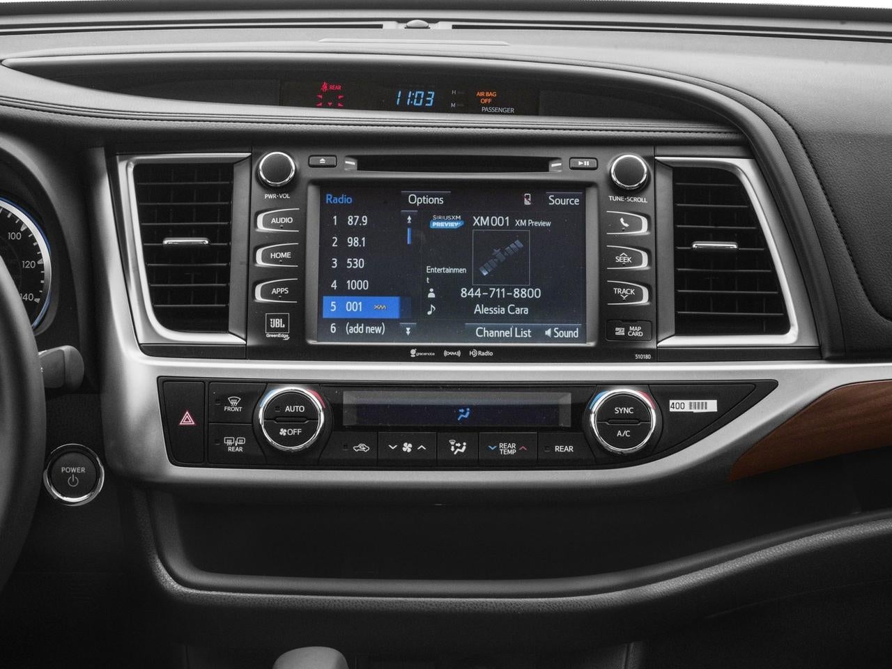 2018 Toyota Highlander Hybrid Limited V6 AWD (Natl)