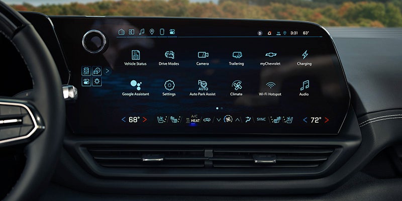 2026 Chevrolet Silverado EV Interior Display