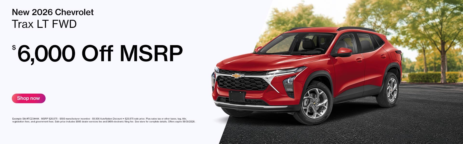 New 2026 Chevrolet Trax