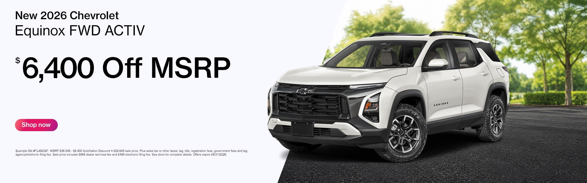 New 2026 Chevrolet Equinox FWD ACTIV