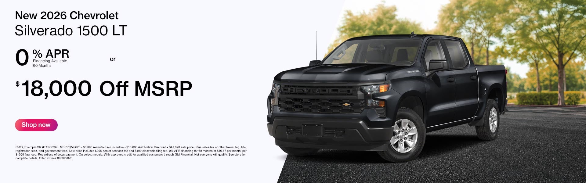 New 2026 Chevrolet Silverado